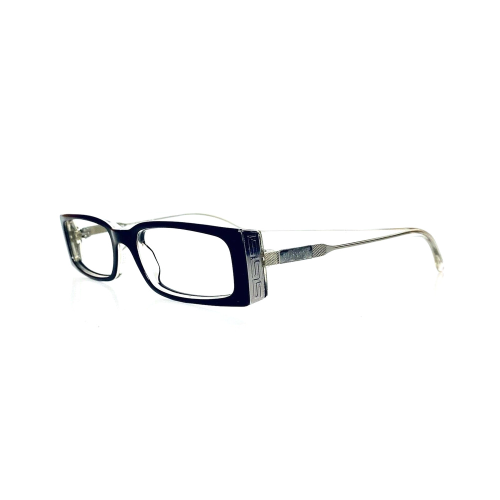 Versace Black Rectangular Glasses - image 1